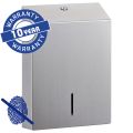 MERIDA STELLA SLIM Anti-FingerPrint MAXI paper towel dispenser, satin stainless steel with AFP coating